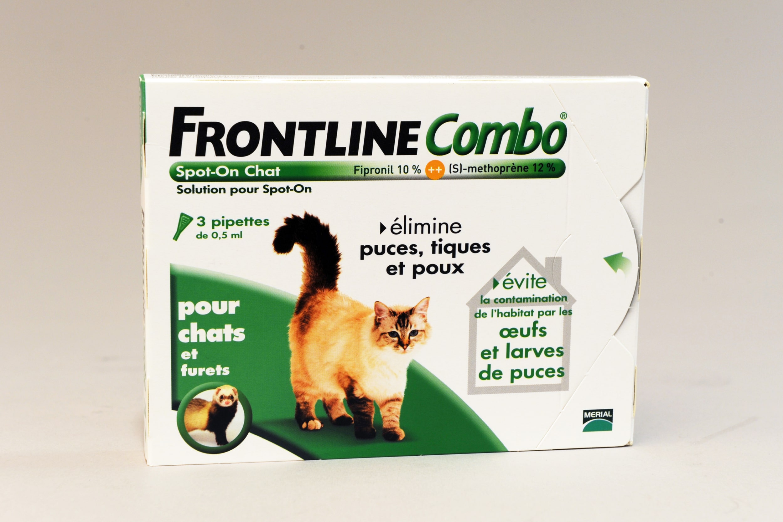 Pipettes Frontline Combo Chat Ou Furet Pas Cher Anti Parasites