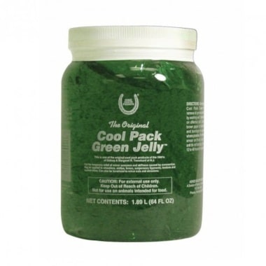 Cool-pack green jelly pour le cheval