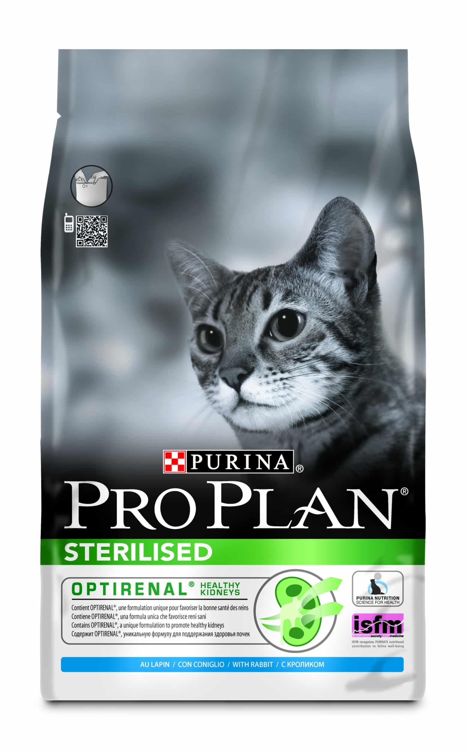 Proplan cat sterilised lapin croquette chat