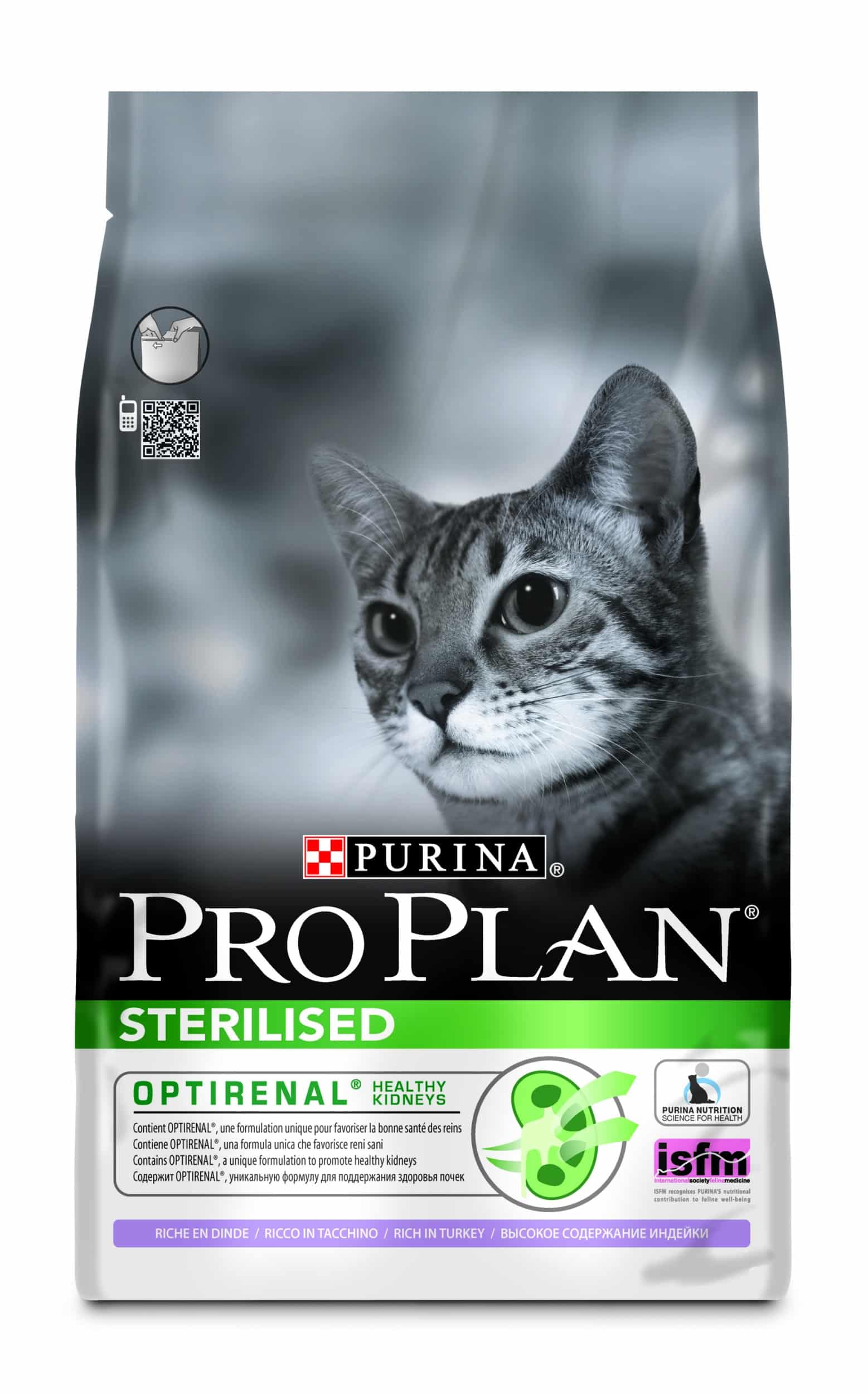 Proplan cat sterilised dinde croquettes chat