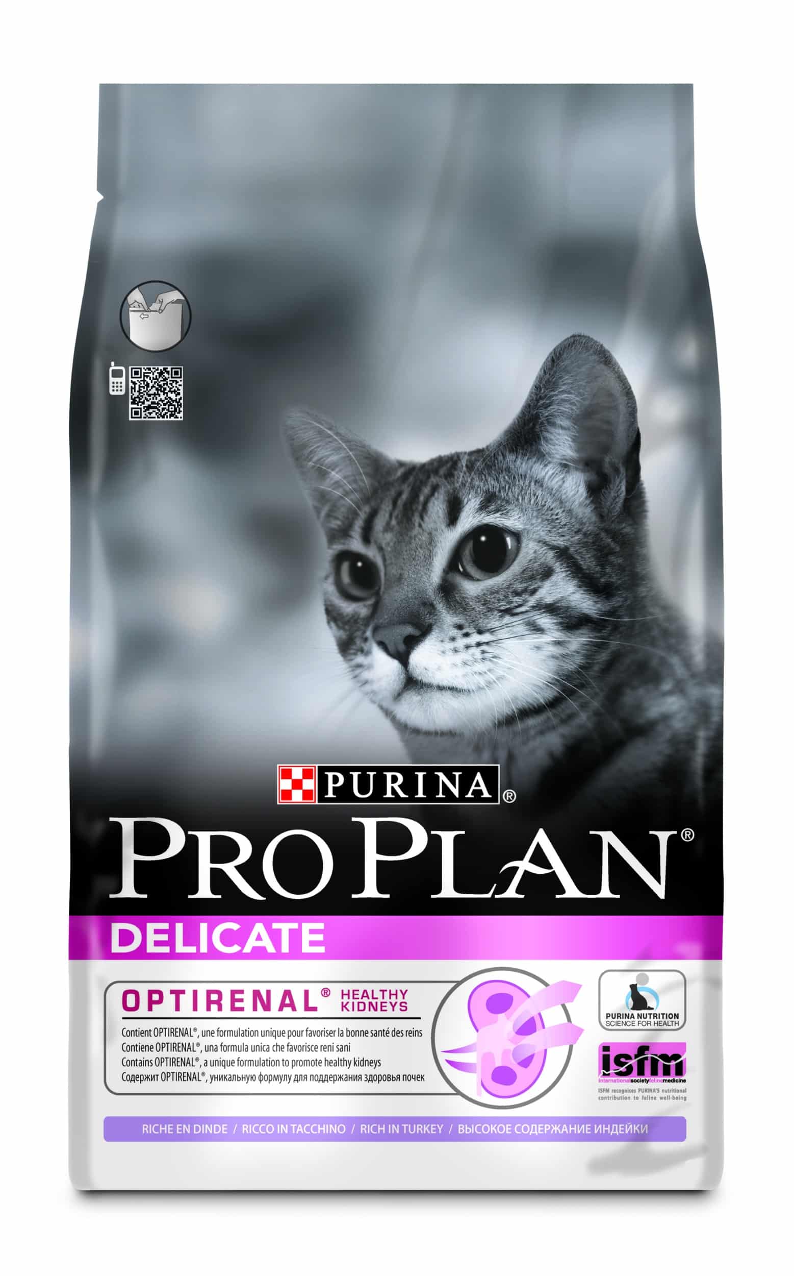 PROPLAN CAT DELICATE DINDE-RIZ croquettes chat