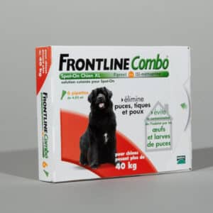 FRONTLINE COMBO CHIEN XL (40-60) contre puce tiques et poux