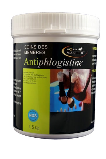 ANTIPHLOGISTINE soins membres cheval