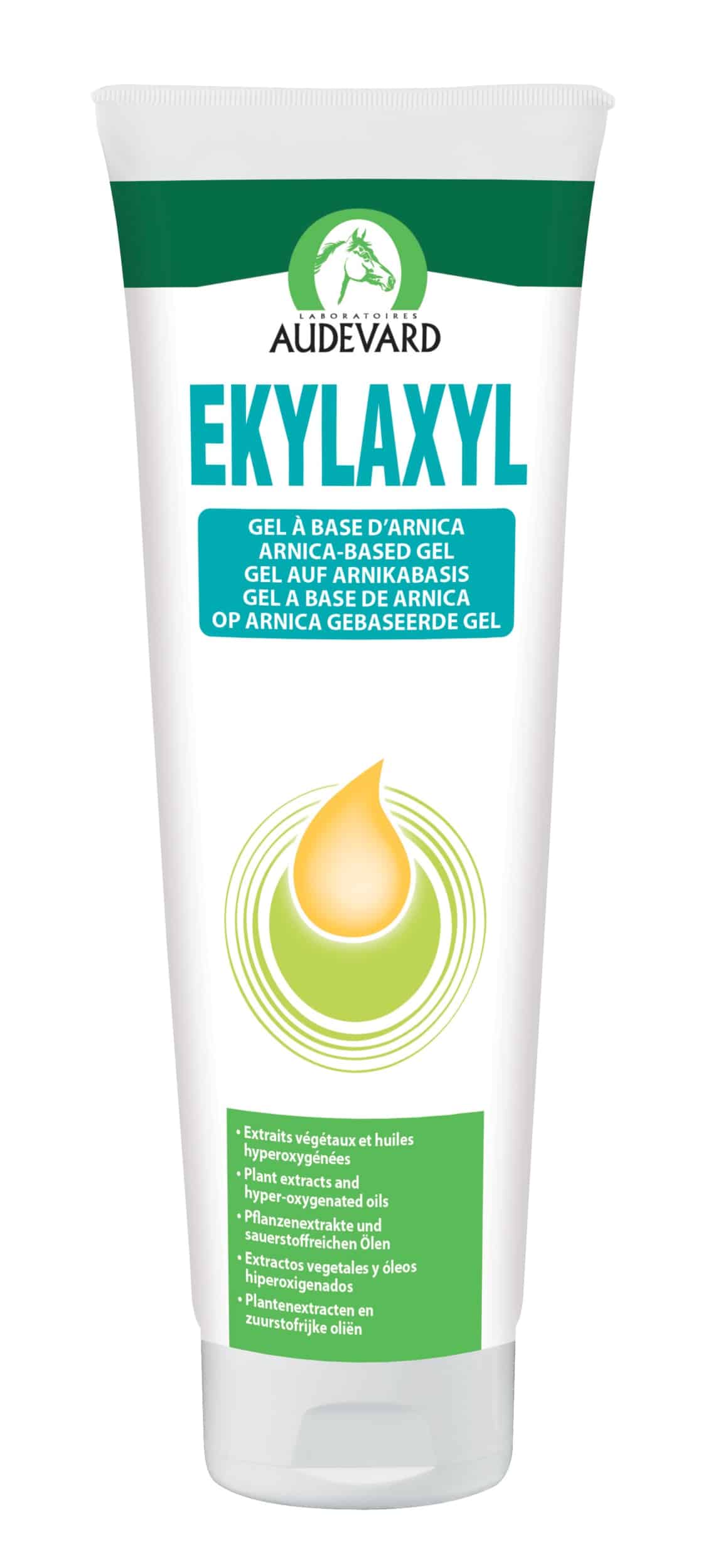 EKYLAXYL gel a base d arnica pour cheval