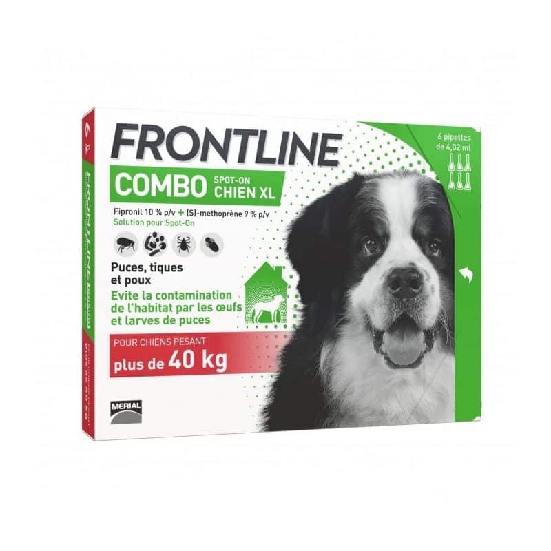 Frontline Combo Chien XL (40-60 kg) – Pipettes