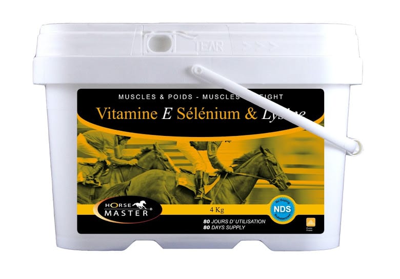 VITAMINE E SELENIUM LYSINE poudre horse master