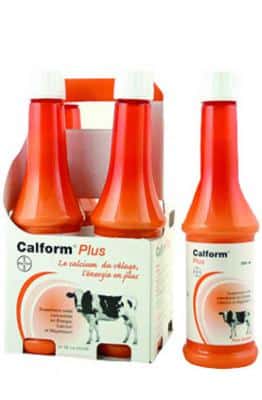 Fièvre de lait - Calcium buvable liquide