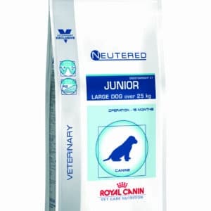 neutered royal canin junio plus de 25 kilos