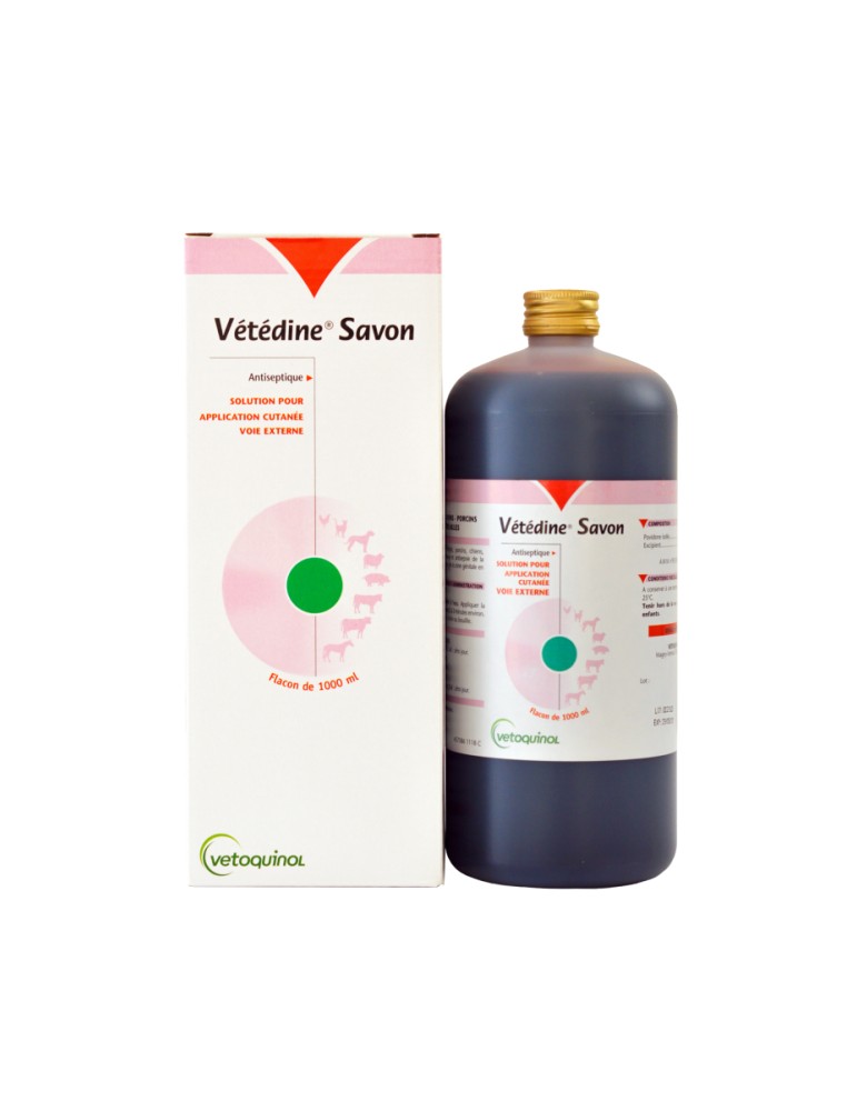 Vétédine Savon 1 L – Tous animaux