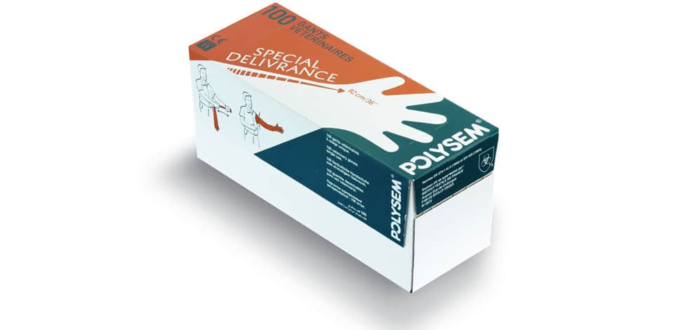 Gants Polysem délivrance Boîte 100 gants