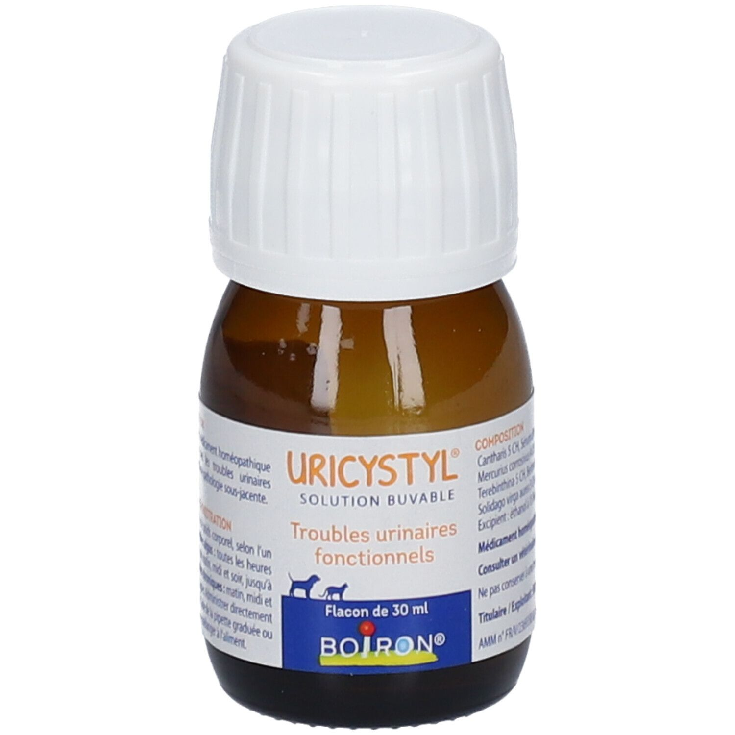 Uricystyl 30 mL – Chien et Chat Boiron