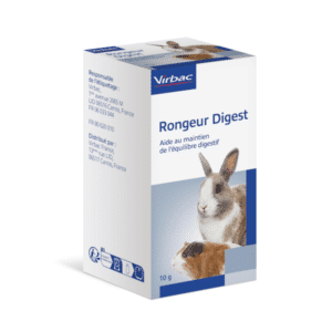 Virbac Rongeur Digest 10 G – Soutien Digestif pour vos Rongeurs et Lapins de Compagnie