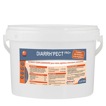 Difagri Diarrh'Pect Seau 2,5 kg – Veau