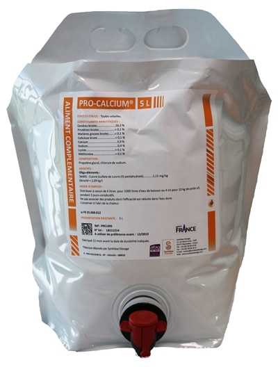 Synthèse Élevage Pro-Calcium 5 L – Volailles