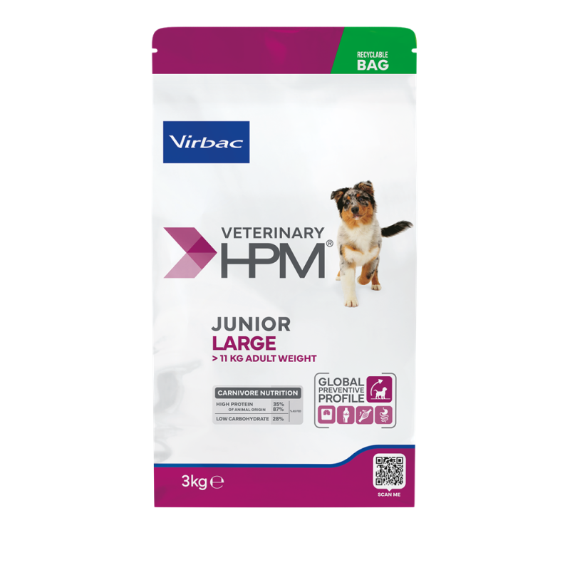 Virbac Vet HPM Dog Junior Special Large Chiot