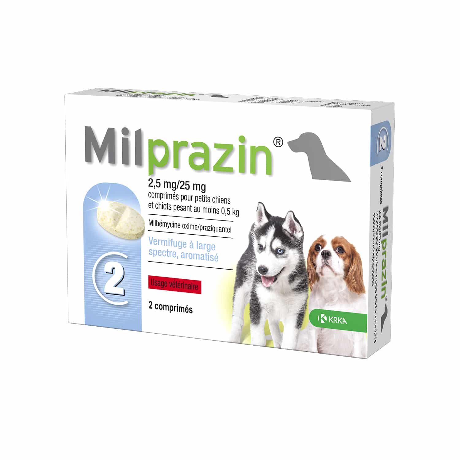milprazin 2,5mg 25 mg