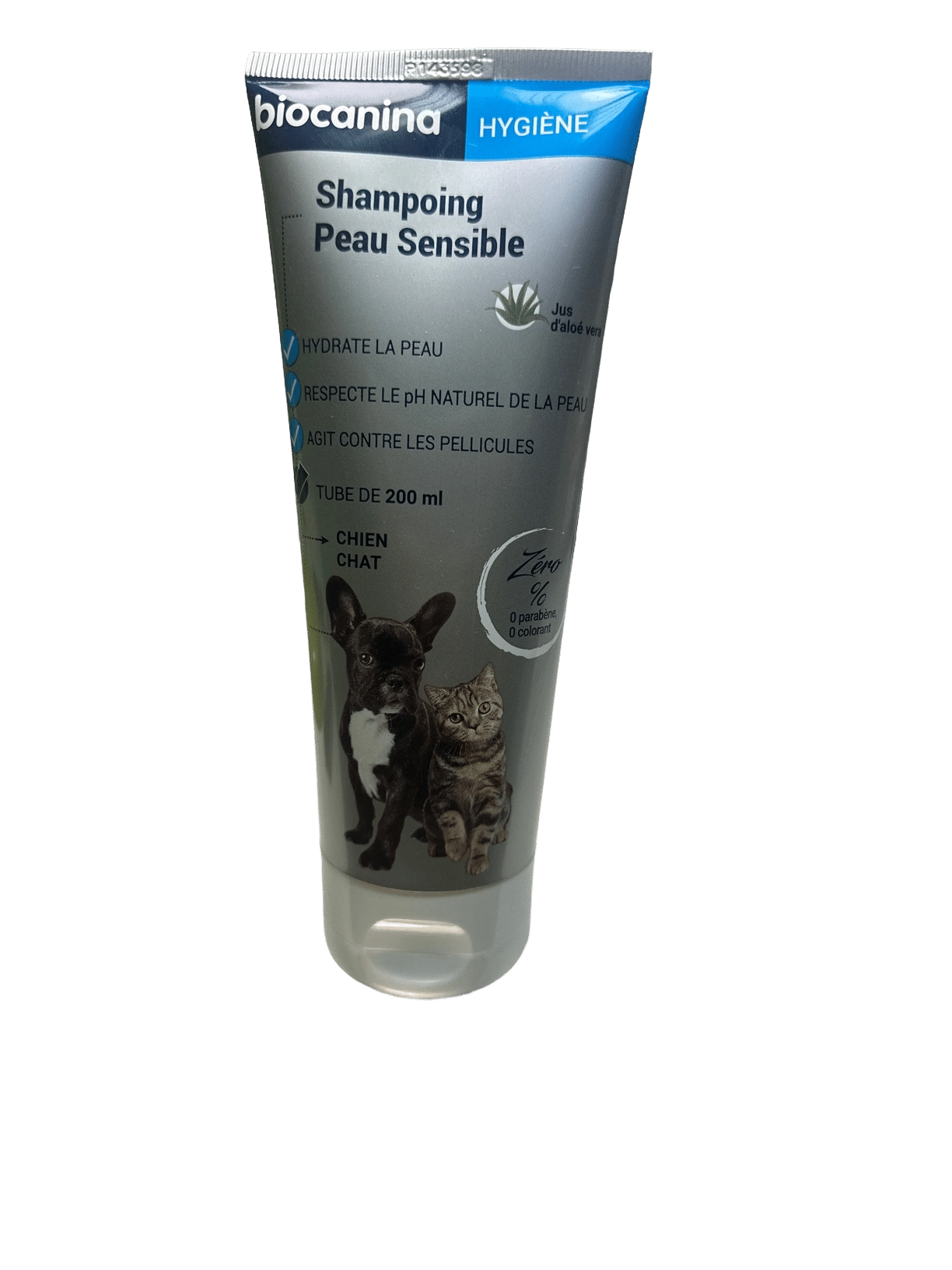 Shampoing Peau Sensible Biocanina - Chien et chat - Zoo Santé
