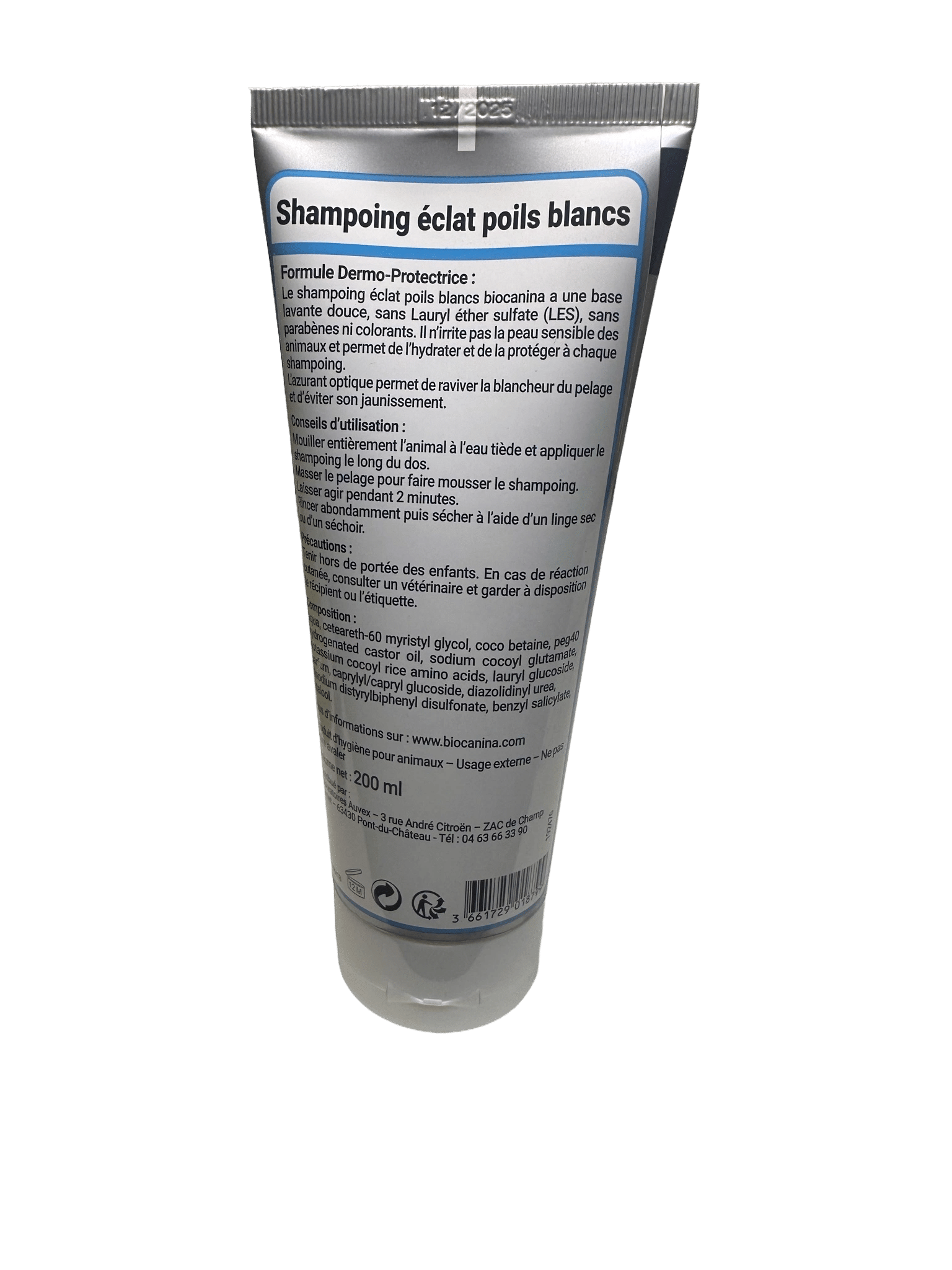 Biocanina Shampoing Poils Courts – Chien et Chat