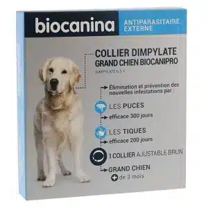 Collier Antiparasitaire Grand Chien Biocanipro