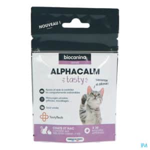 Biocanina AlphaCalm Tasty pour chats et petits animaux de compagnie (NAC)