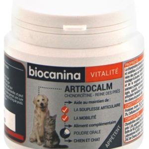 Biocanina Artrocalm - Maintien de la mobilité et de la souplesse des articulations pour chiens et chats