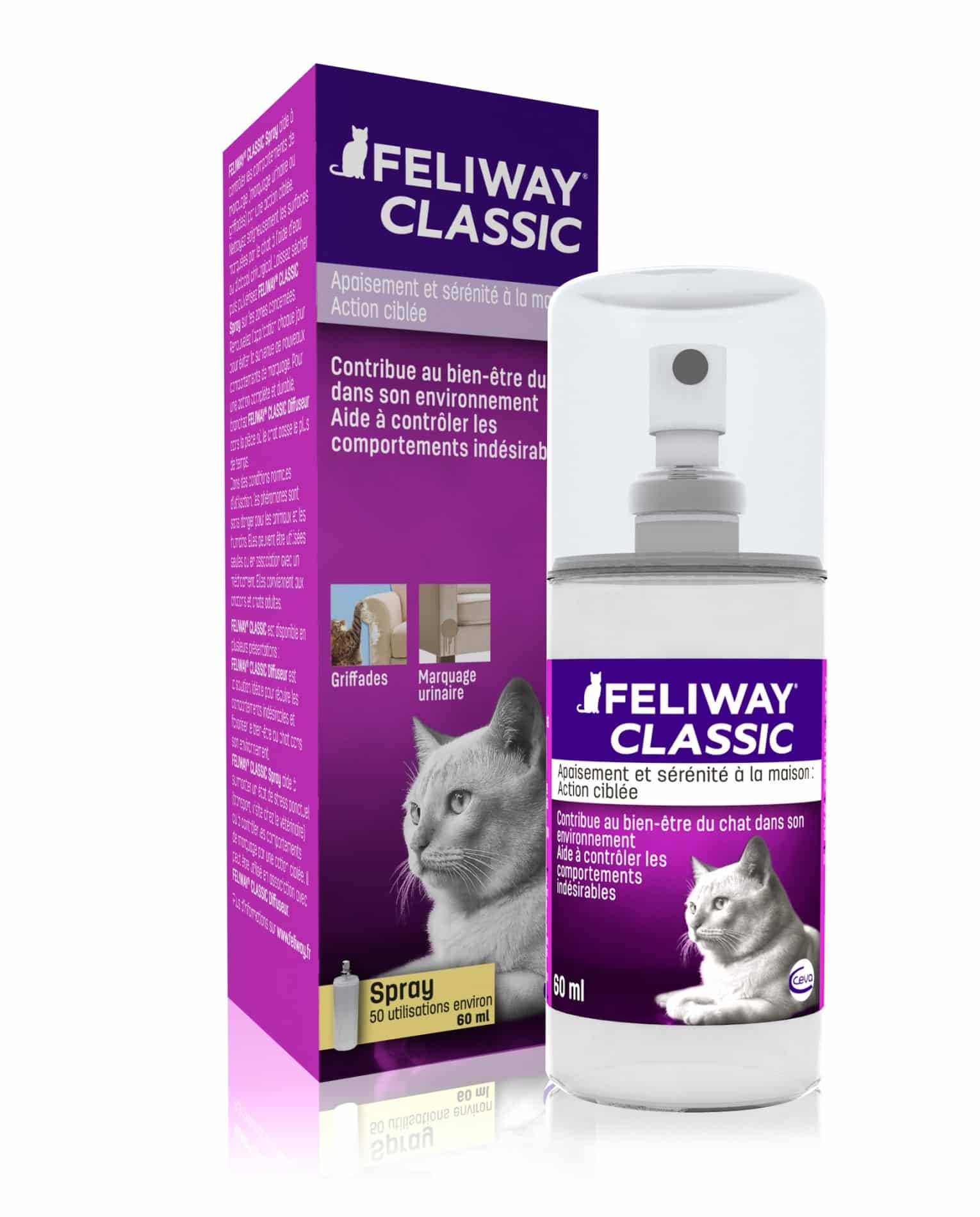 Feliway Classic Spray – Chat – Image 3