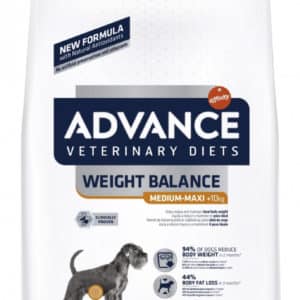 Croquettes Advance Veterinary Diets Weight Balance pour chien adulte