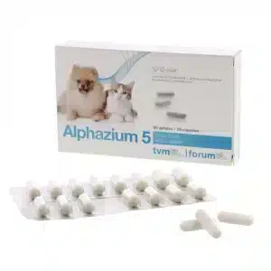 TVM Alphazium 5 pour chiens, chats et NAC - 30 comprimées Anti-stress