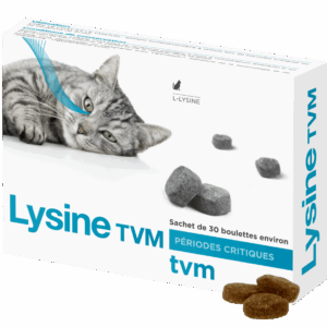 Lysine TVM : Complément Alimentaire pour Chats contre l'Herpèsvirus Félin