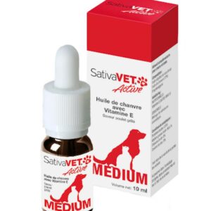 SativaVET Active Medium pour Chiens et Chats