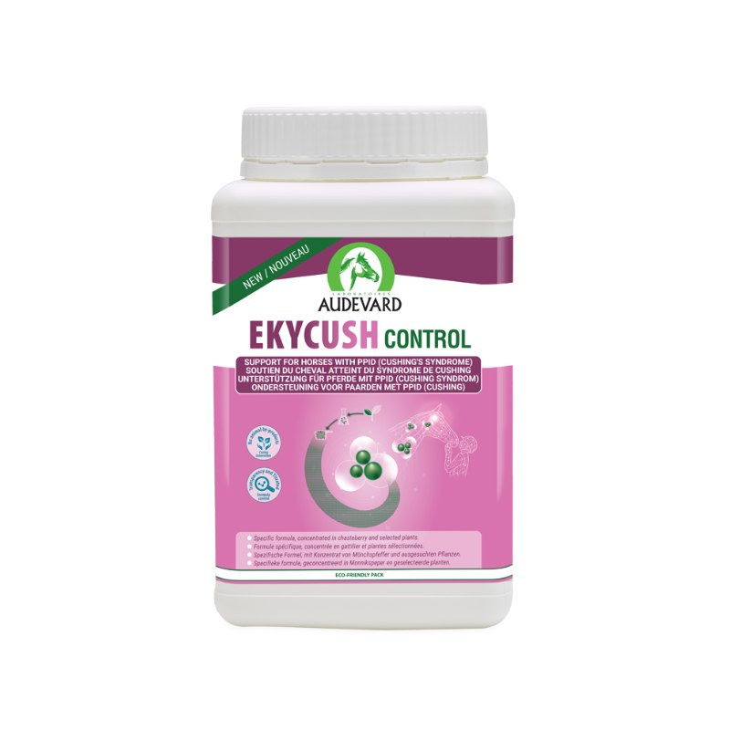 Audevard Ekycush Control pour Chevaux atteints du syndrome de Cushing.