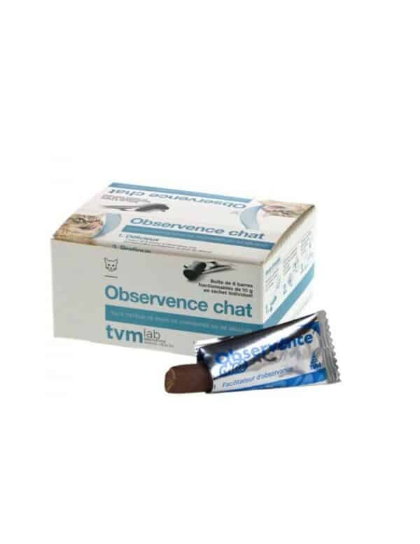 OBSERVENCE Chat - Enrober les Comprimés et Gélules - 6 Sachets de 10 g