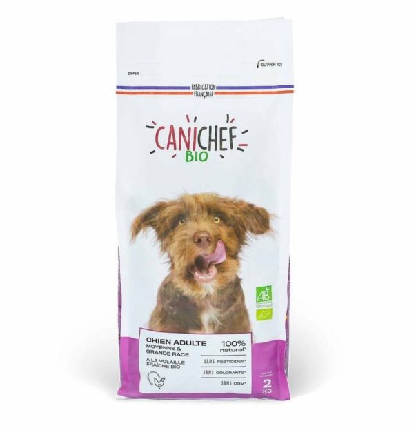 CANICHEF CROQUETTES BIO CHIEN GRANDE RACE : Une Alimentation d'Excellence pour Votre chien