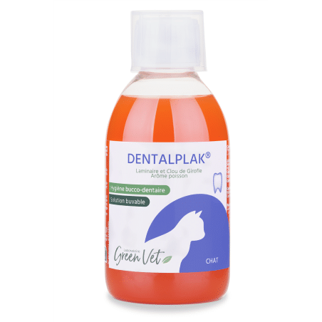 Dentalplak chat gout poisson - dentifrice buvable 250ml