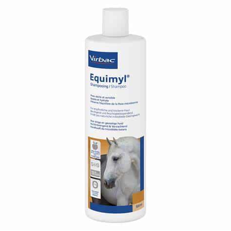 EQUIMYL 500 ML (NOUVELLE FORMULE) - Shampooing pour Chevaux à Peau Sèche et Sensible