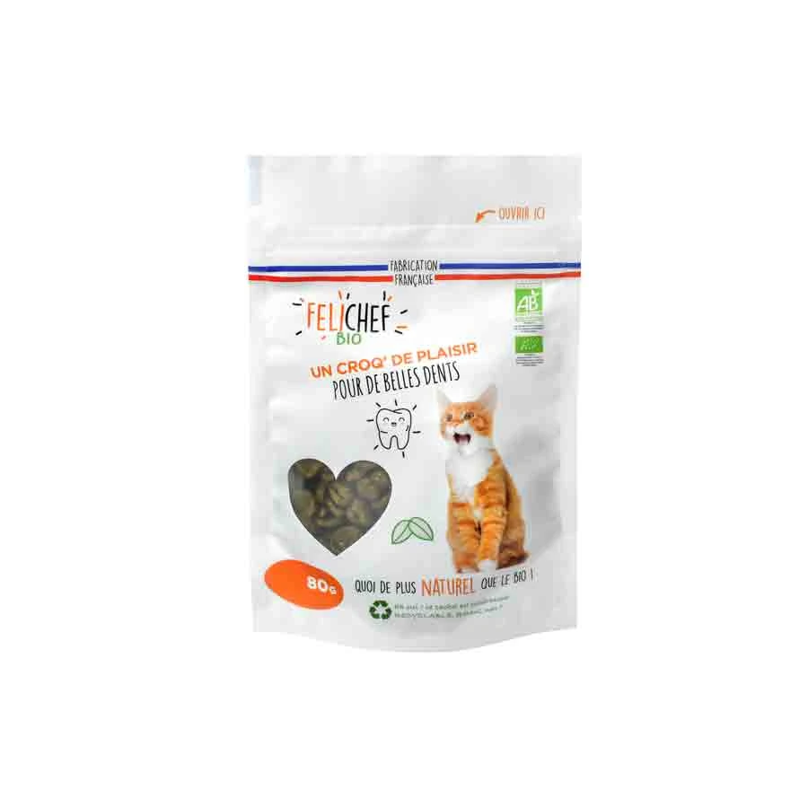 Friandises à Mâcher Pour Chat à L'herbe à Chat (catmint) - Soin Dentaire, Contrôle Des Boules De Poils - Lyophilisées