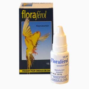 Floraferol Solution Buvable 15ml - Complément Alimentaire pour Oiseaux