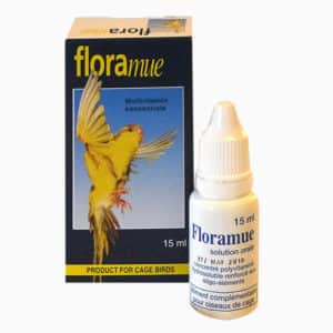 Floramue - Concentré Polyvitaminé avec Acides Aminés et Oligo-Éléments pour vos oiseaux