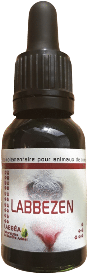 Labbea Labbezen 15 ml - Une Solution Apaisante pour Vos Animaux de Compagnie en Période de Stress