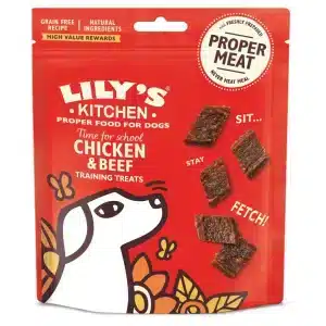 LILY'S KITCHEN Friandises de dressage au bœuf et au poulet pour chiens adultes - 70 g