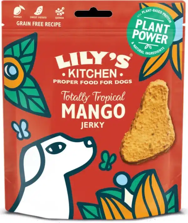 Lily's Kitchen Friandises Jerky saveur Mangue pour chien - 70g