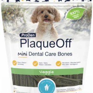 PRODEN PLAQUEOFF Dental Bones Veggie pour petit chien - Une Solution Naturelle pour des Dents Saines