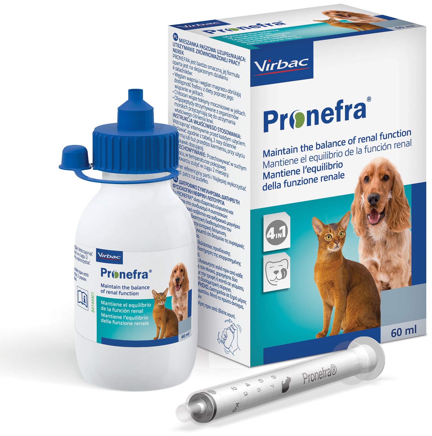 Virbac Pronefra Chien et Chat – Fonction rénale