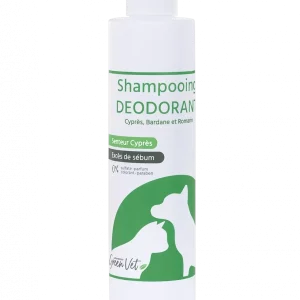 Shampooing spécial DEODORANT pour Chiens et Chats - 250 ml
