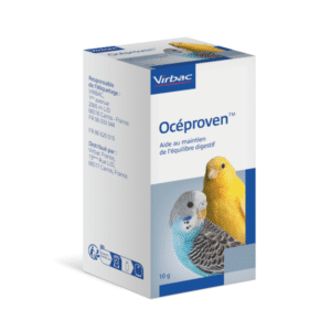 Virbac Oceproven - Soutien Digestif pour Oiseaux et Rongeurs de Compagnie - boite de 10g