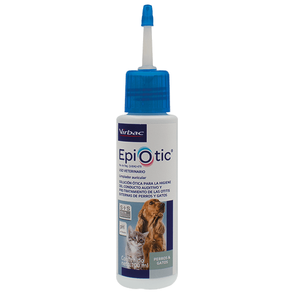 Virbac Epi-Otic - Pour chiens et chats - Nettoyant auriculaire