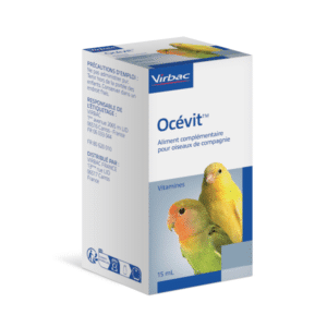 VIRBAC OCEVIT 15 ML : Un Complément Vitaminique Essentiel pour Oiseaux de Compagnie