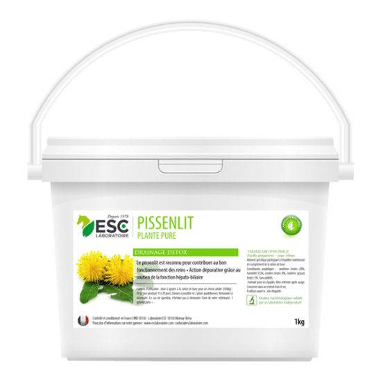 ESC Laboratoire Pissenlit Drainage Detox Cheval 1kg