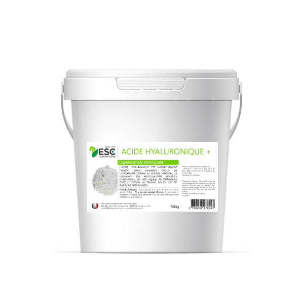 Esc Laboratoire Acide Hyaluronique + Cheval 500g – Soutien des Articulations et Souplesse