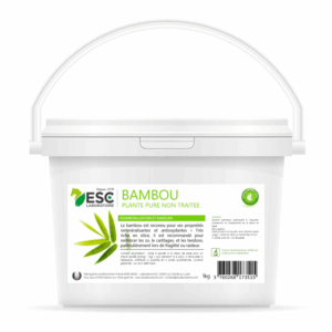 Esc Laboratoire BAMBOU 1KG – Reminéralisation et raideurs cheval – Plante pure